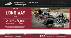 Desktop Screenshot of indianmotorcycleabq.com